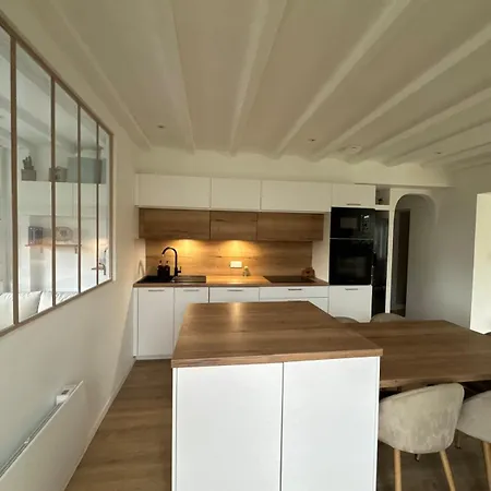 Charmante Petite Maison Proche Et Centre 펜션 *